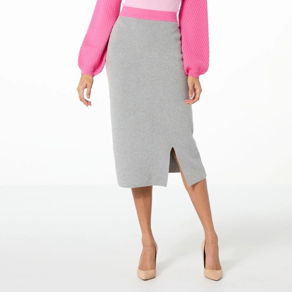 Victor Glemaud Sweater Knit Pencil Skirt Size 2X - Picture 1 of 2